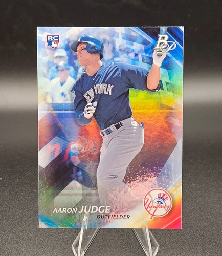 2017 Bowman Platinum Aaron Judge RC Rookie Card #91 New York Yankees MVP