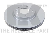 2X NK Bremsscheibe 313268 FüR GH Mazda Sport MZR Ghefp GH10F Ghefs Ghefw GH14