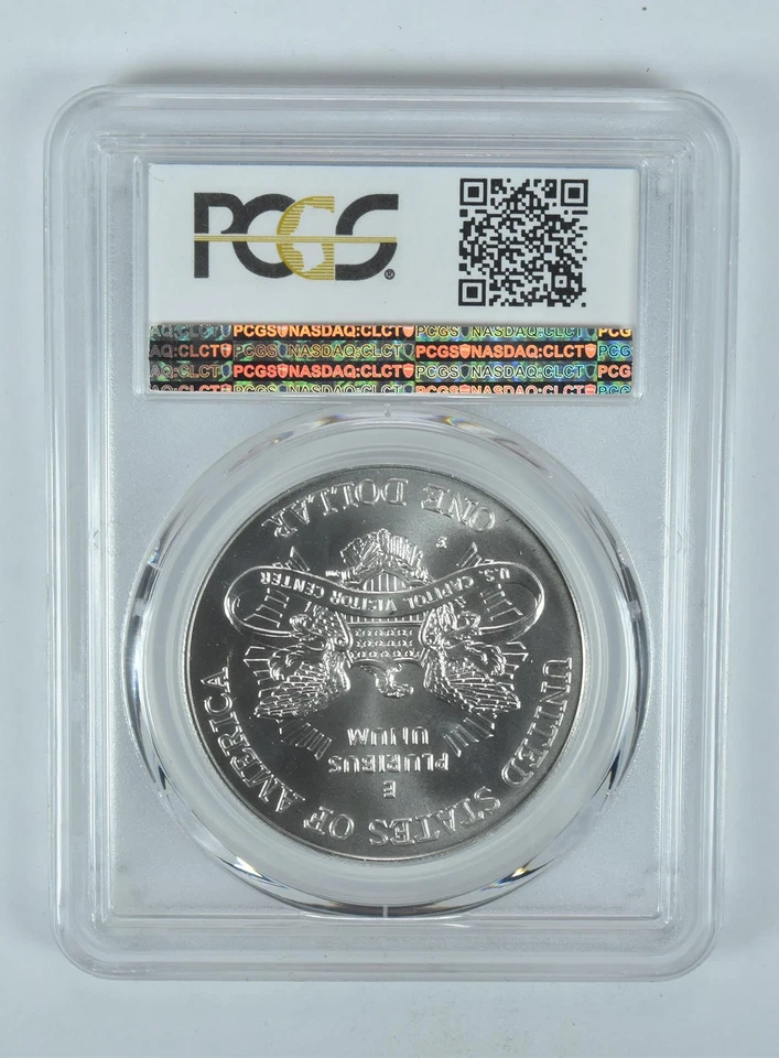 2001-P Capitol Visitor Commemorative Dollar MS69 PCGS Blue Label *2931 - Image 2 of 4