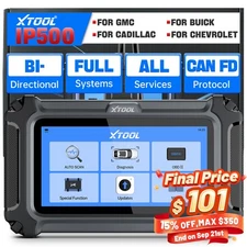 XTOOL IP500 for GM Chevy Cadillac Bidirectional Car OBD2 Scanner Full Diagnostic