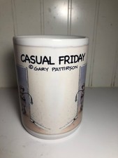 "RARE" VINTAGE CASUAL FRIDAY COFFEE MUG BY GARY PATTERSON