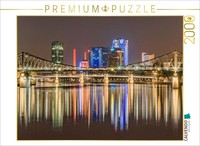 Calvendo Puzzle Frankfurt - Eiserner Steg | 2000 Pieces, Finished Size 35.4 × 26