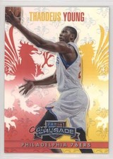 2013-14 Panini Crusade Crusade Red 194/349 Thaddeus Young #5 s6i