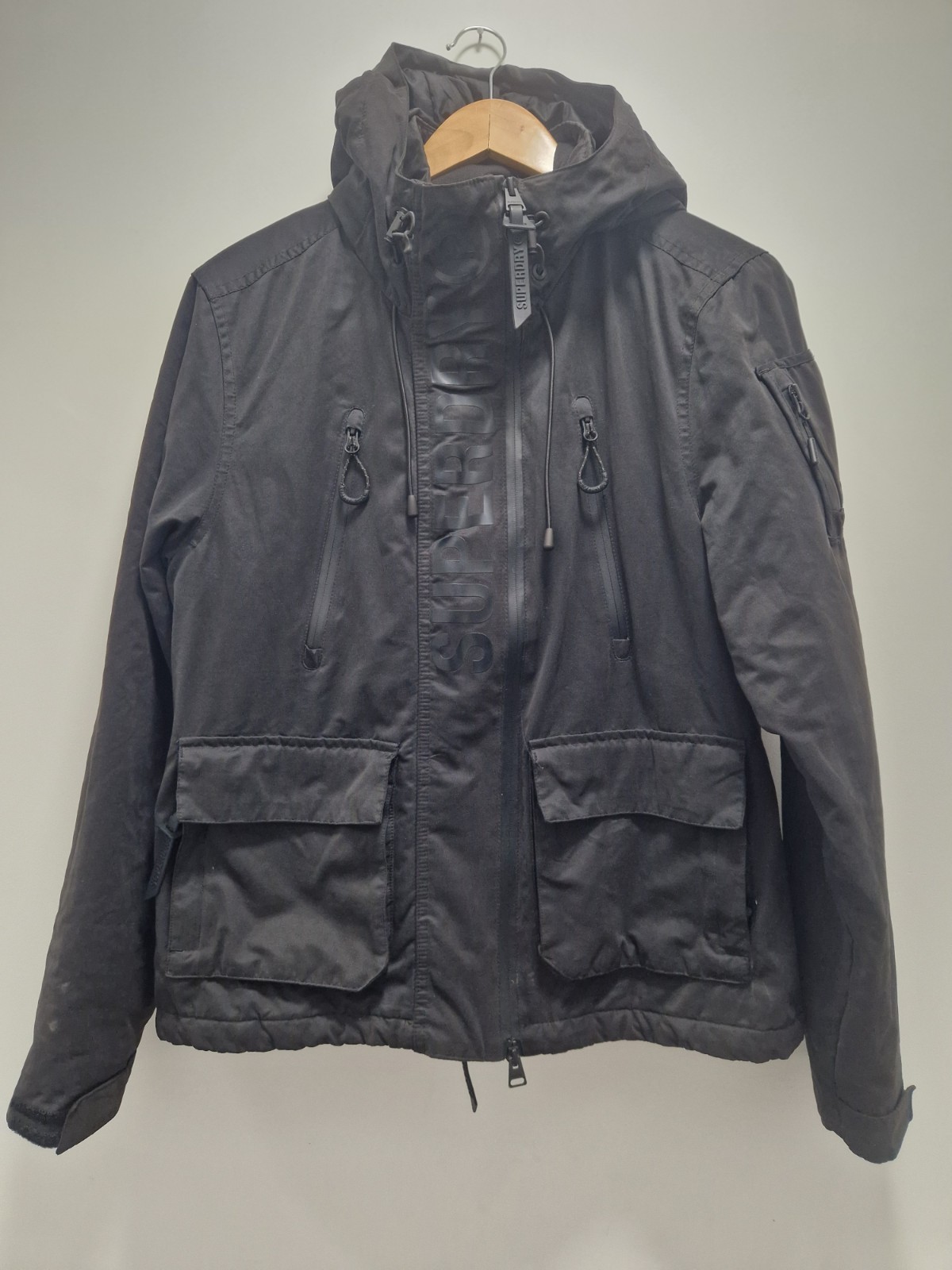 Superdry Ultimate Microfibre SD-Wind Jacket Black… - image 1