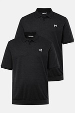 Men Plus Herren große Größen Poloshirts 2e...