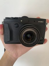 Fujifilm Fuji X30 12MP 4x Optical Zoom Digital Camera with Built-in Flash