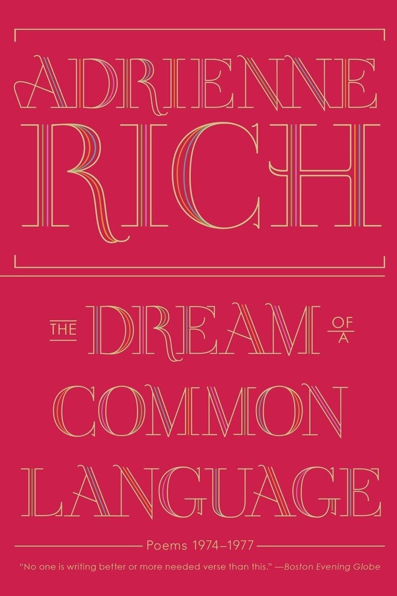 The Dream of a Common Language: Poems 1974-1977 by Adrienne Rich NEW - Image 9