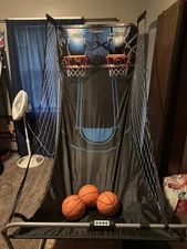 Indoor Basketball Hoop for Kids Double Hoop System