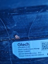 GTECH MOWER SPARE OR REPAIR