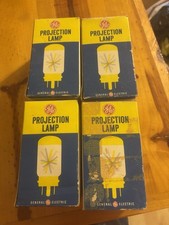 General Electric Projection Lamp 21.5V 250W Lot Of 4