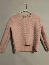 Tory Sport Knit Sweater Pink Size Small