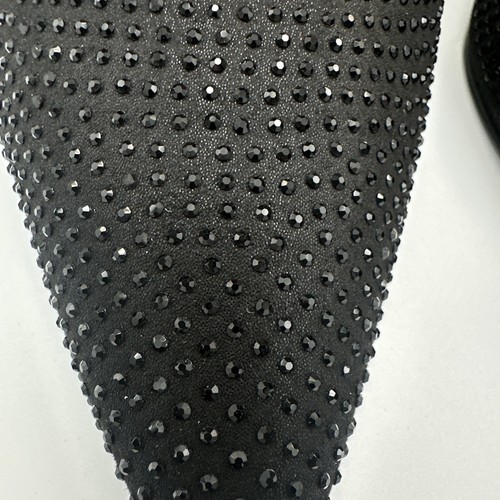 Scarpe decolte Lauren Lorraine tacco alto taglia 11 nere strass festa formale NUOVE - Foto 3 di 15
