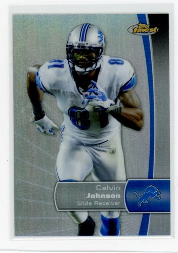 2012 Finest #20 Calvin Johnson Refractors