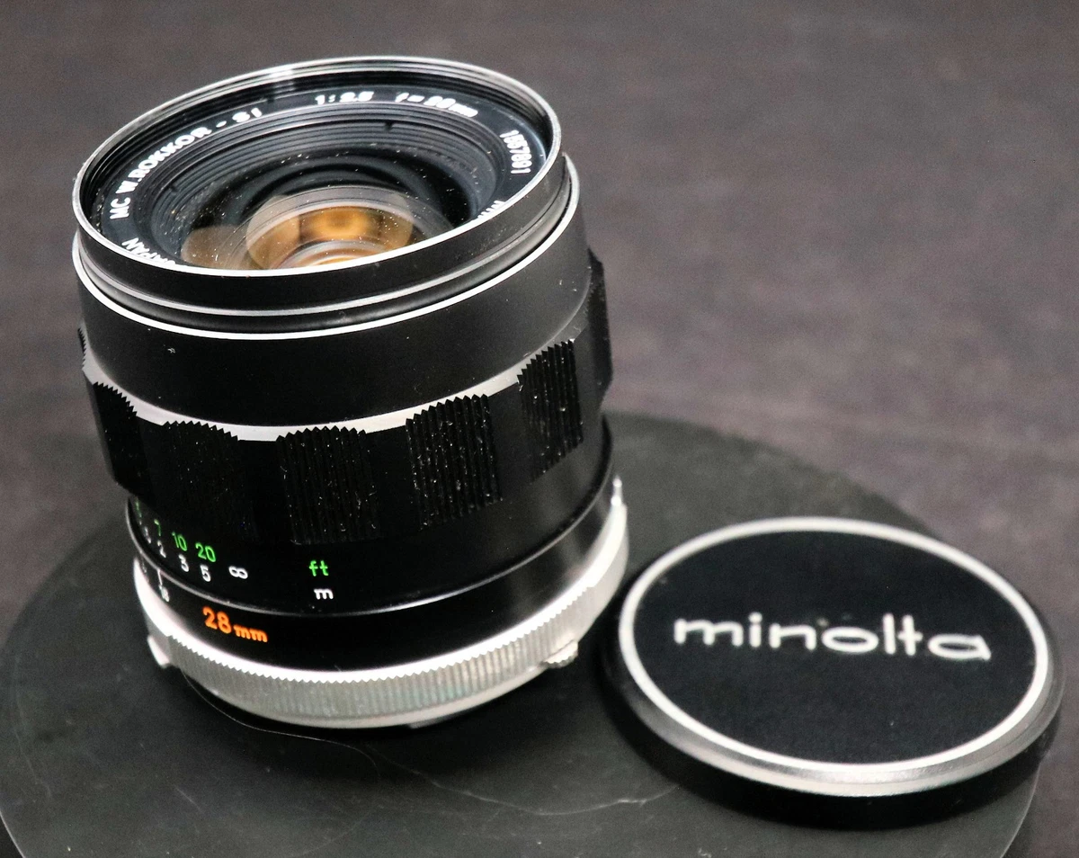 Minolta 28mm f/2.5 Camera Lenses for sale | eBay