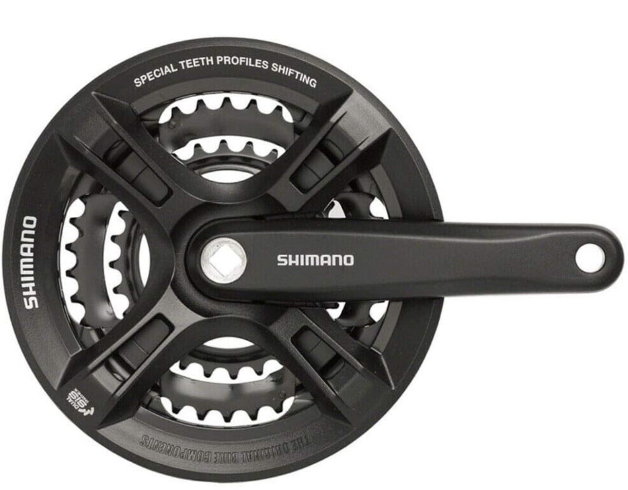 Shimano Front Chainwheel FC-M311 Size 170mm w/CG Black Octalink 689228132672