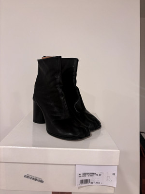 Maison Margiela Tabi Ankle Boots, Size 37, Nappa  Leather
