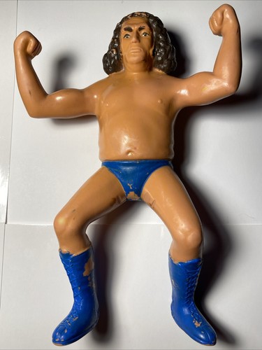 WWF Andre the Giant Long Hair Vintage 1984 Wrestli...