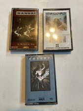Kansas Cassette Tape Lot Of 3 - Power, Leftoverture, In The Spirit of Things