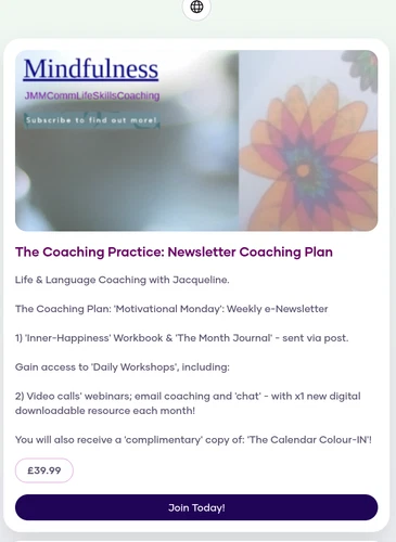 The Coaching Practice: Newsletter Coaching Plan - Picture 2 of 5