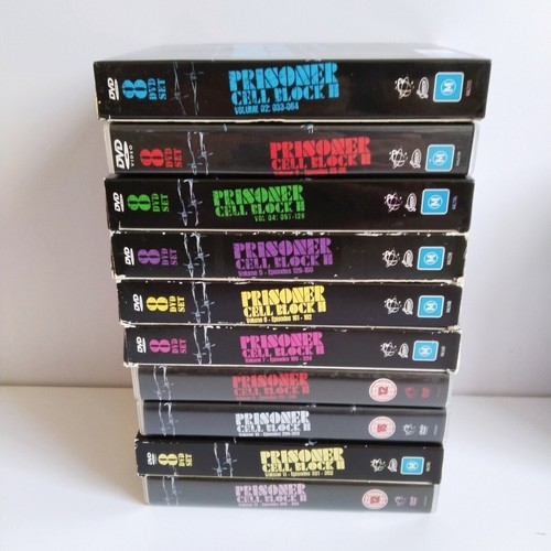 Prisoner Cell Block H Near-Complete DVD Box Set Volume 2-7, 9-20 Region 0 VGC - Picture 14 of 15
