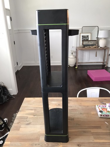 Vintage 35” Xbox 360 Level Up Black Stand Tower Console Display Organizer NICE - Picture 7 of 9