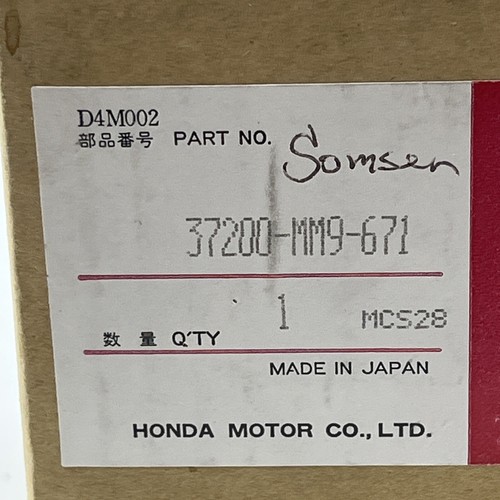 Honda Genuine Tachometer Speedo MPH KMH XL 600 V Transalp 37200-MM9-671 New - Picture 8 of 8