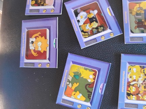 2006 THE SIMPSONS - HOMERS TV TREAT GAME Card "Bart gets an F" - vg cond. - Picture 12 of 13