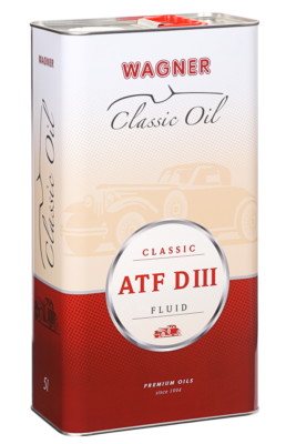 5 Liter WAGNER Automatik Getriebeöl ATF D III / D3 für Oldtimer / Youngtimer