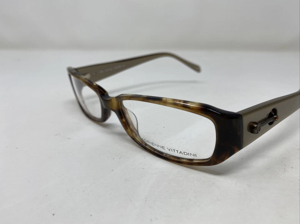 Marco de gafas Adrienne Vittadini 1094 TORT BRN 53-17-135 tortuga/marrón LF69 Foto 2 de 4