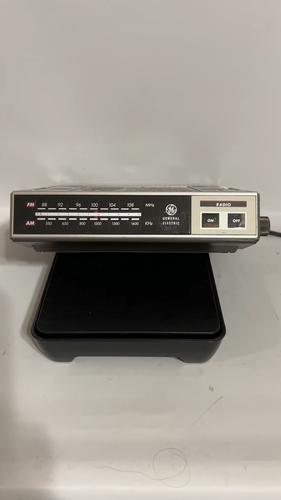 GE General Electric FM/AM Electronic Dial Radio 7-4624A Tested! - Video 1 of 1