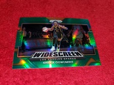 2022 PRIZM WNBA #7 NNEKA OGWUMIKE SPARKS WIDESCREEN GREEN SP