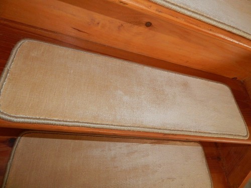 14 = STEP 9" x 30'' + Landings 31" x 30" Stair Treads Staircase WOVEN WOOL . - Picture 4 of 6