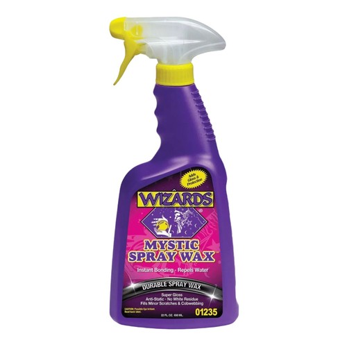 Wizards 1235 Mystic Spray Wax Slick Finish Detailer 22oz - Picture 2 of 2