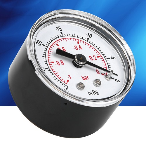10bar, 300inHg Dual Scale Vakuum Manometer 1/8BSPT Vakuumeter