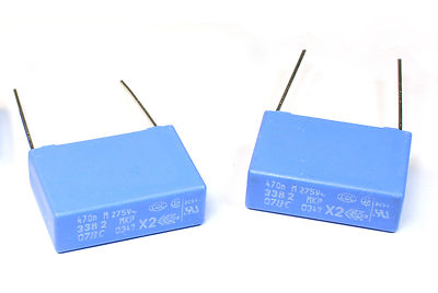 8pcs Vishay/BC X2 Suppression Film Metallized Capacitor MKP .47uF 275v 470nF