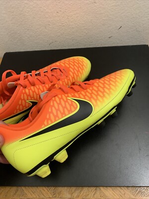 Magista Nike サッカーシューズ オレンジ サイン入り Nike Magista Green Orange Soccer Cleats Soccer 651343-807