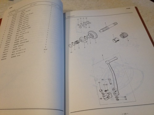 Kawasaki parts list KX250 250 KX parts list liste pièces détachées éd.73 - Imagen 6 de 11