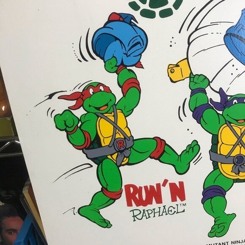 Rare ‘88 TMNT Ninja Turtles Dunk Indoor Large Basketball Hoop - Mirage Studios - Picture 3 of 12