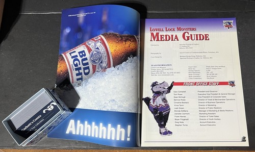 Lowell Lock Monsters 2000-2001 Media Guide - Picture 8 of 16