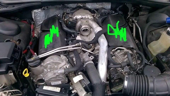 CHRYSLER 300C Motor 3.0 V6 CRD GOMA INYECTOR CUBIERTAS CABEZA PAR Foto 2 de 2