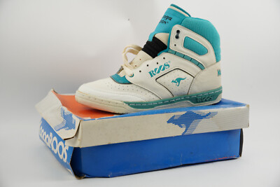 VIntage 1985 KANGAROOS Dazzle Basketball Shoes, White