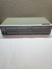 Emerson VCR VHS Player / Recorder & DVD Player Model  EWD2004 No Remote *READ*