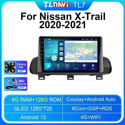 Reproductor de radio estéreo para automóvil Android navegación automática 8 núcleos para Nissan X-Trail 20-2021 - Imagen 11 de 48