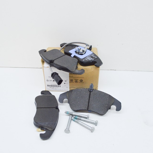 AUDI A5 8T3 FRONT WHEEL BRAKE PAD SET 8K0698151R GENUINE for sale
