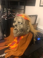 Halloween Mask Rubber Latex adult skeleton Pi...