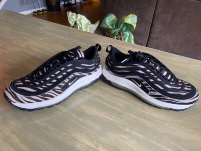 NEW Nike Air Max 97 G NRG Golf Shoes Zebra Black White Jade Aura