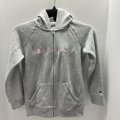 champion girls fleece jacket