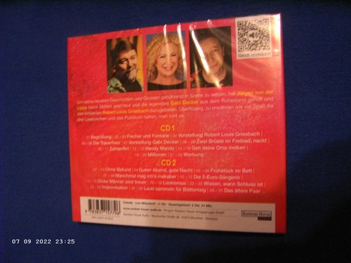 Jürgen von der Lippe: Sex ist wie Mehl (Live-Lesung/2 Audio-CD) /unbenutzt + OVP - Bild 2 von 2