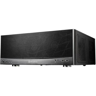 SilverStone SST-GD11B, HTPC-Gehäuse, schwarz