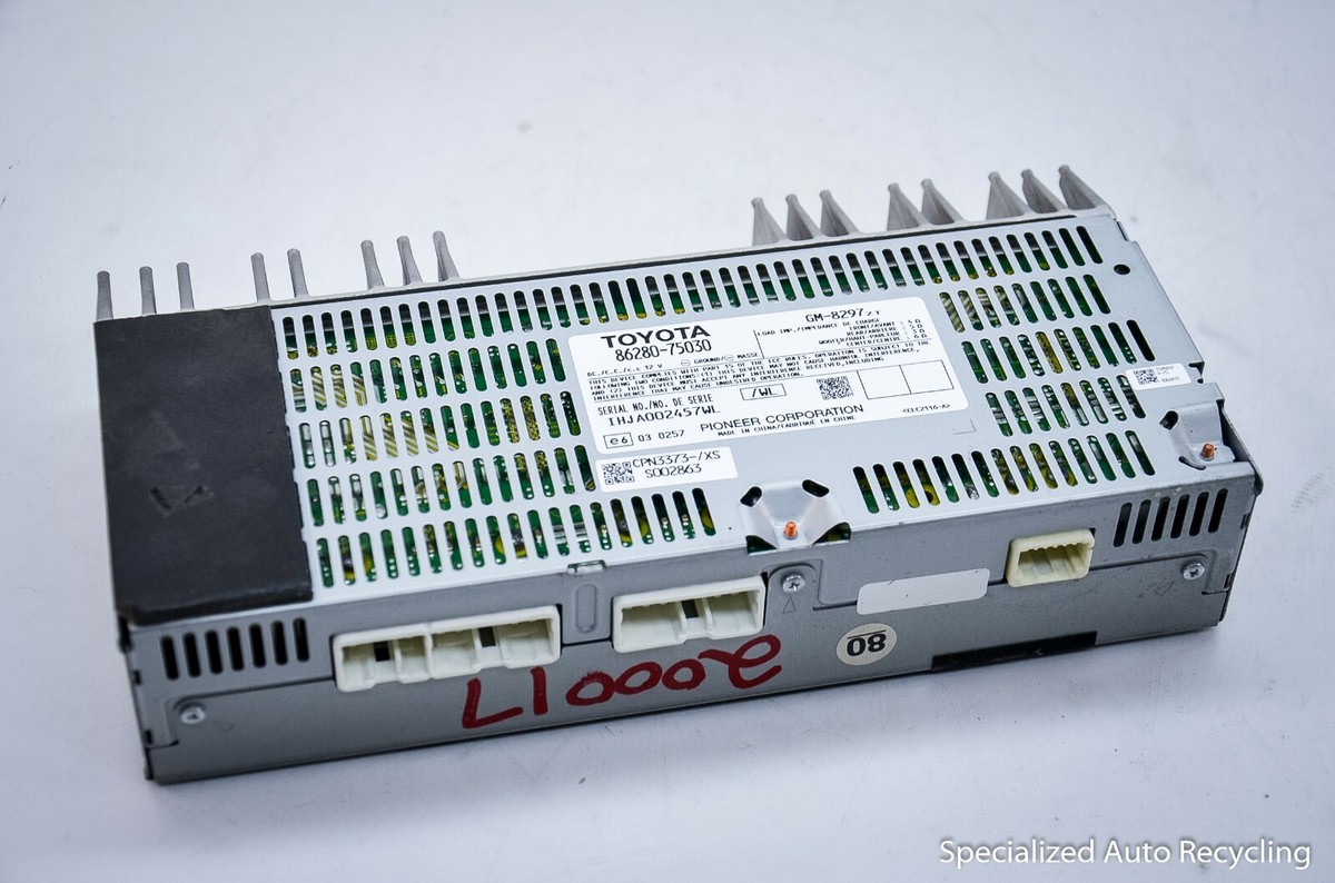 レクサス パイオニア 純正 オーディオ アンプ 86280-75030 86280-75030 LEXUS HS250H AMP PIONEER RADIO SOUND AMPLIFIER